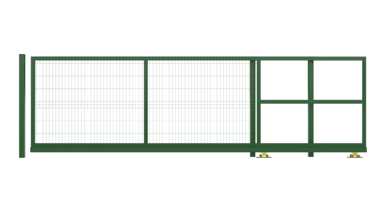 Brama przesuwna PANEL 3D