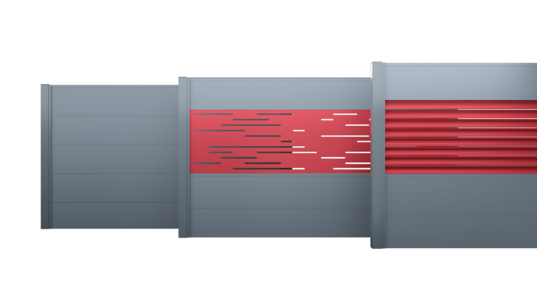 Bramy uchylne ze wstawkami