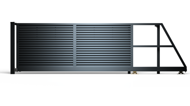 Brama przesuwna żaluzja