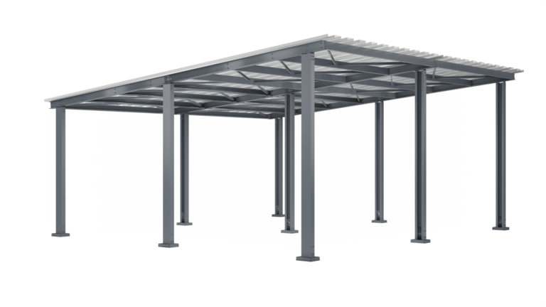 Carport poliwęglan rozbudowa